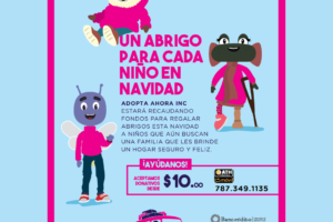 Adopta Ahora, Inc. lanza la campaña “Un abrigo para cada niño en Navidad”