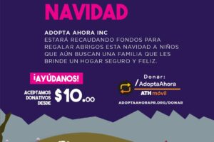 Campaña a beneficio de niños en hogares sustitutos