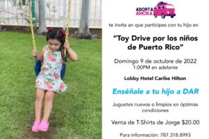 Adopta Ahora, Inc. recolecta juguetes en el Caribe Hilton